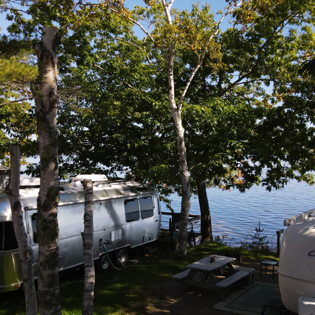 Campsite at Searsport Shores