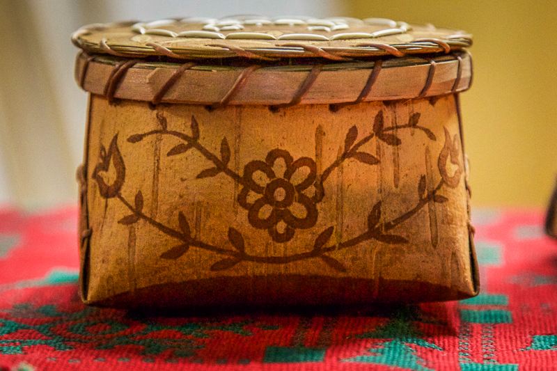 Birch Bark Basket 