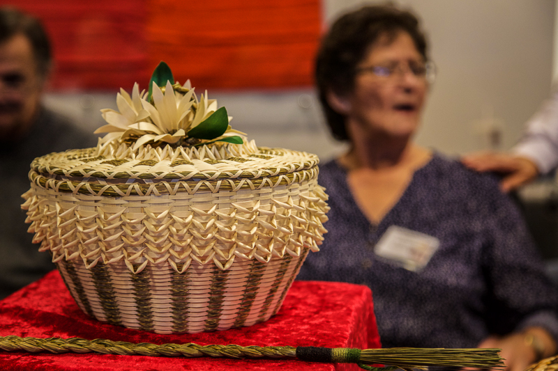 Maine Indain Basket made by Molly Neptune Parker