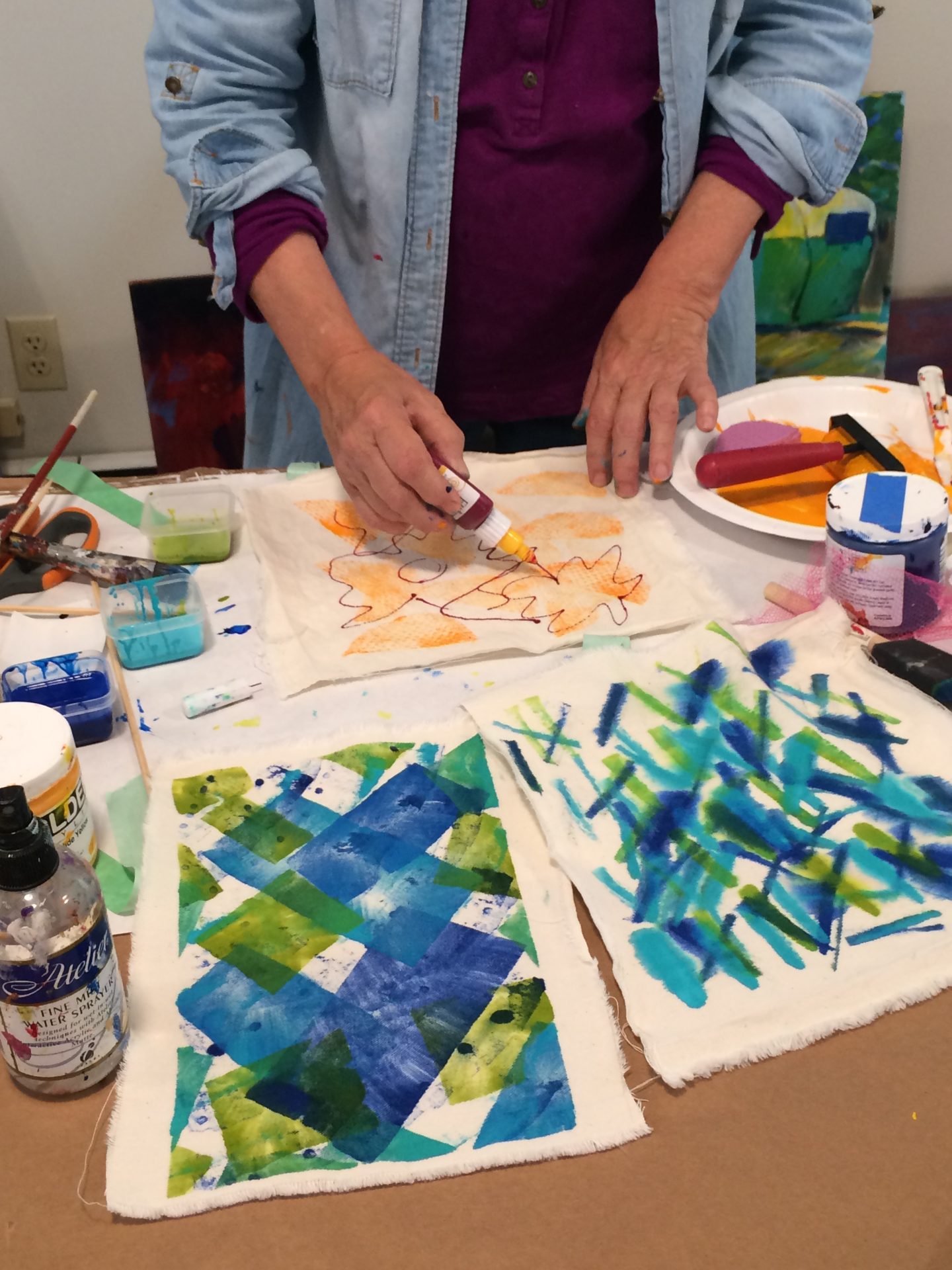 art, maine, susan tobey white, printing
