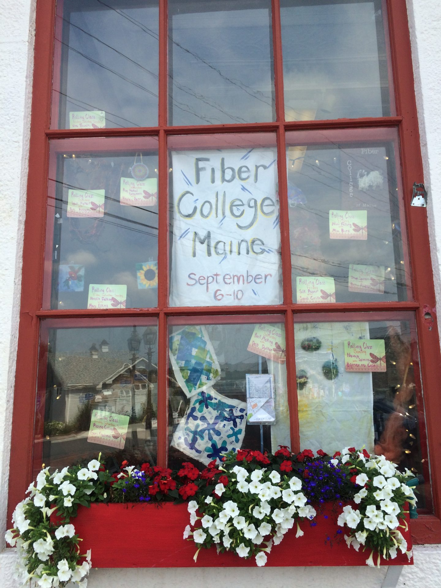 fiber, seep, wool, college, maine, happy, window, belfast