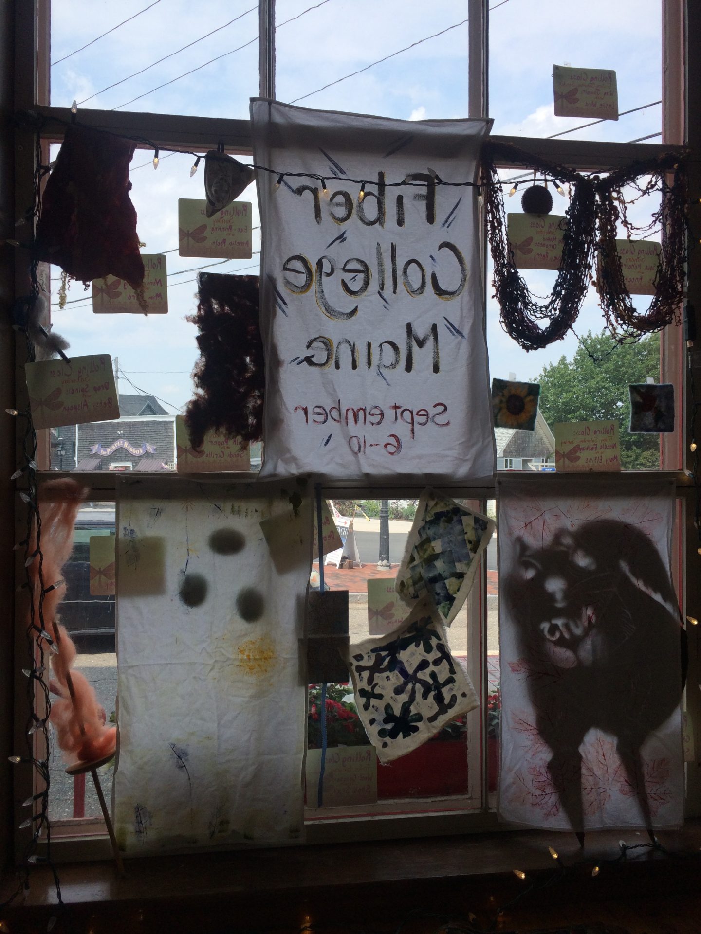 window, art, searsport, fiber, college