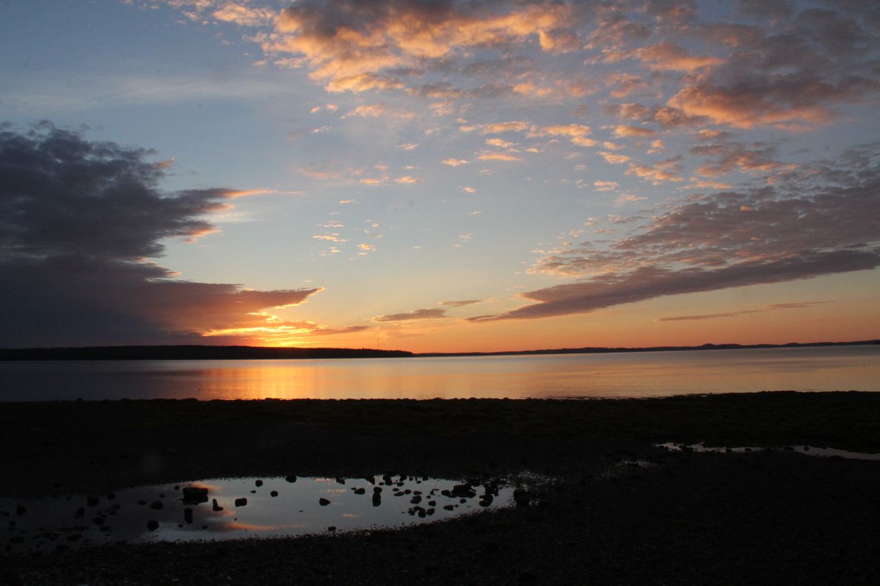 The Sun over Searsport