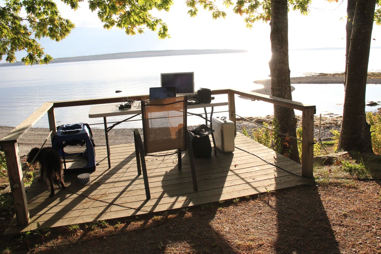 Fall mornings are among the most spectacular...especially after a storm passes through.