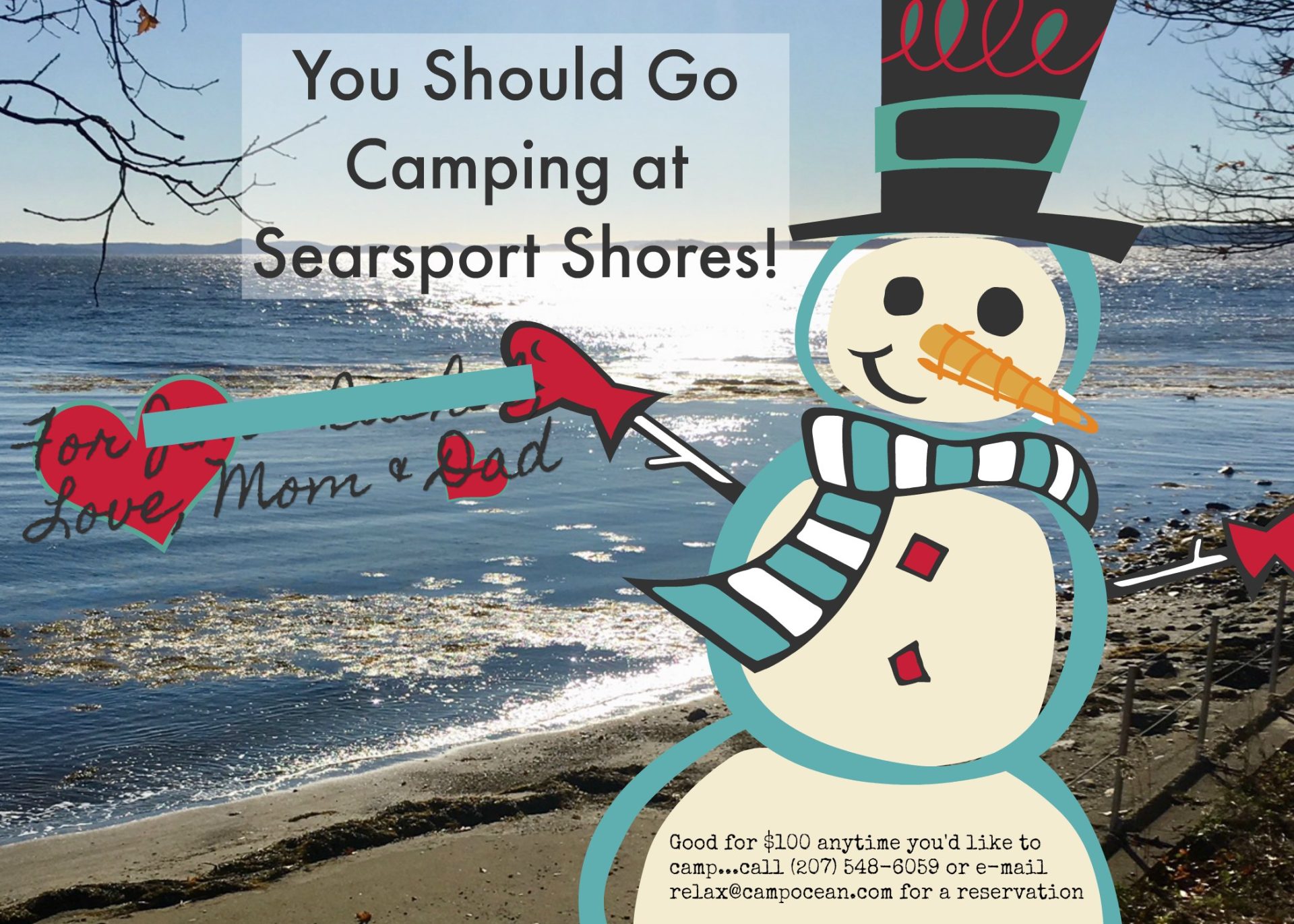 Snowman Gift Certificate