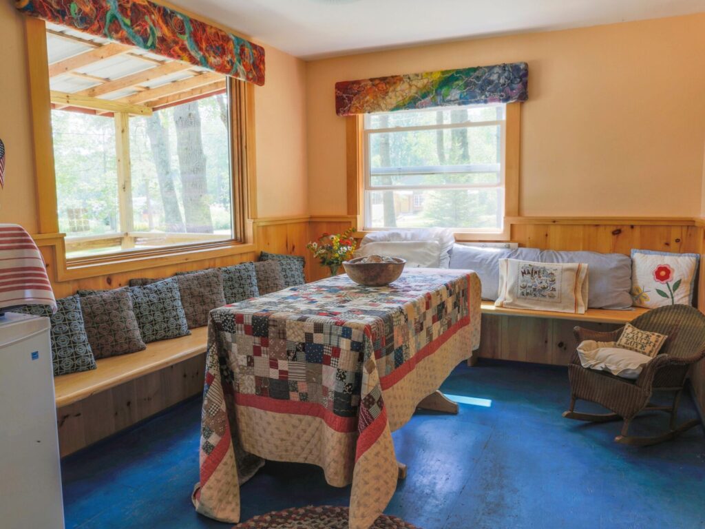 Interior of Honeybee bunkhouse