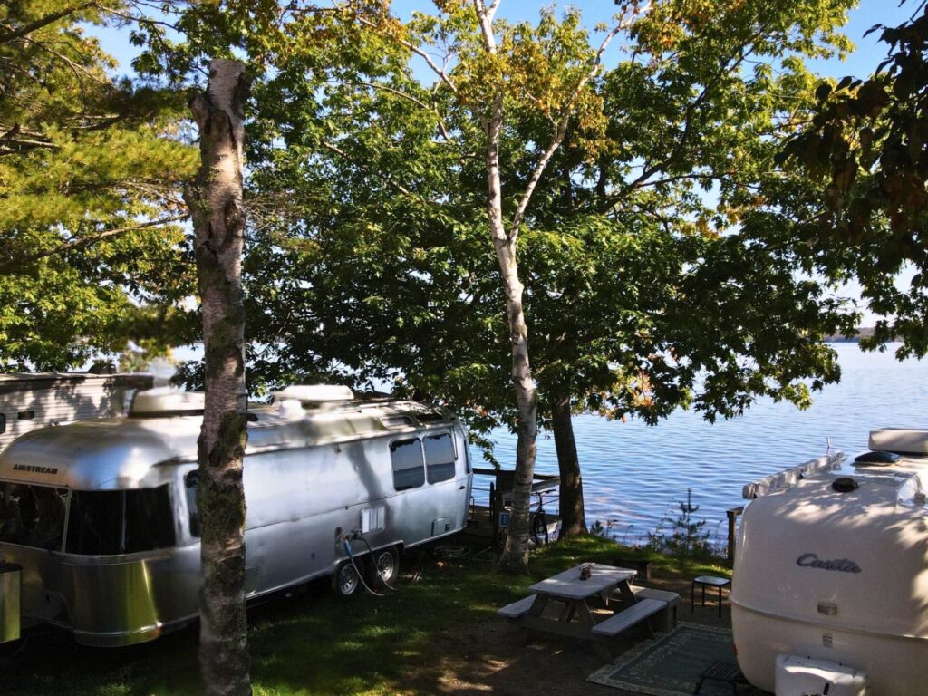 Platinum Campsite at Searsport Shores