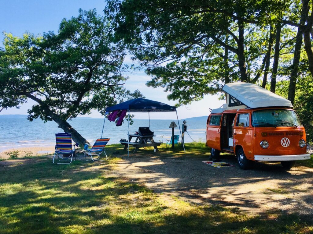 Platinum Campsite at Searsport Shores