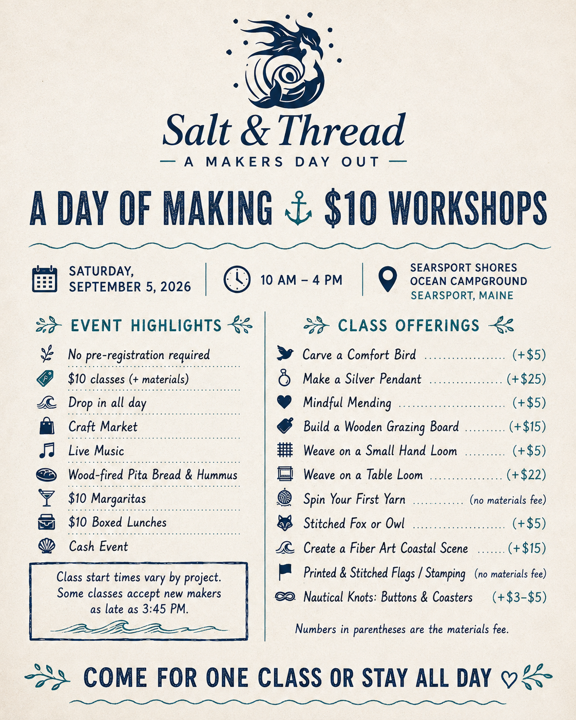 Salt and Thread Schedule